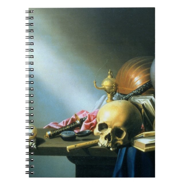 Cuaderno Todavía vida: Una alegoría de las vanidades de L (Frente)