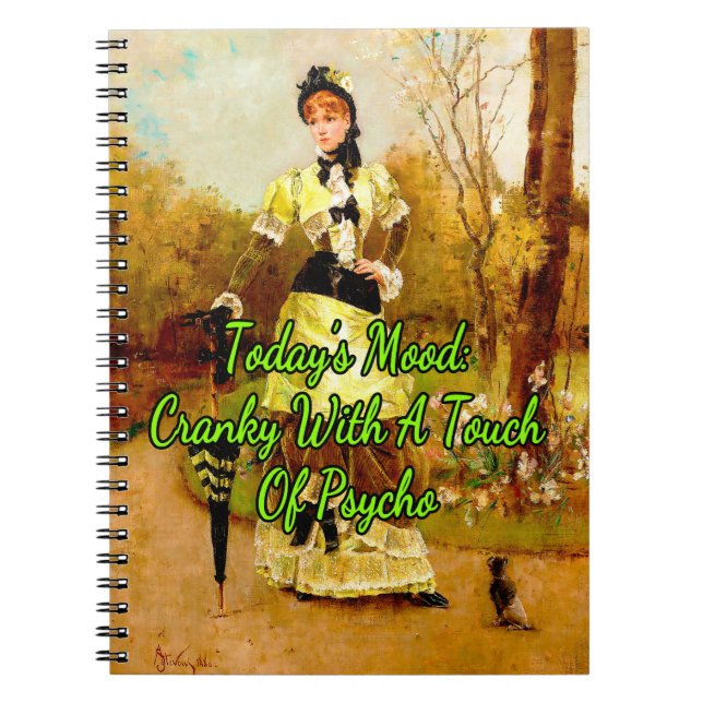Cuaderno Today’s Mood: La Parisienne by Alfred Stevens (Frente)