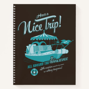Cuaderno ¡Todo A Bordo Del Wonkatania!