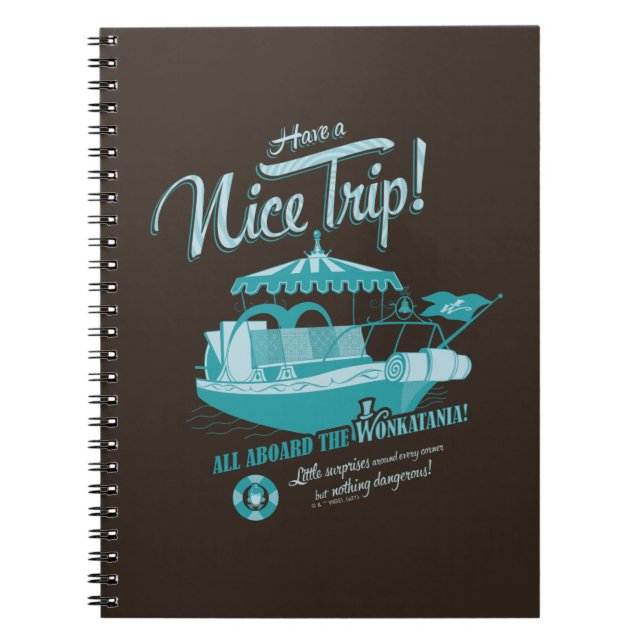 Cuaderno ¡Todo A Bordo Del Wonkatania! (Frente)