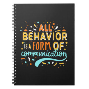 Cuaderno Todo Comportamiento Es Una Forma De Comunicación