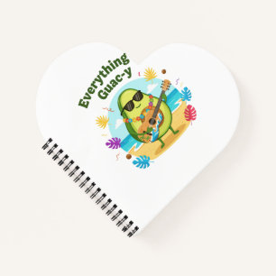 Cuaderno Todo es divertido con guac Aguacate   Chiste de pl