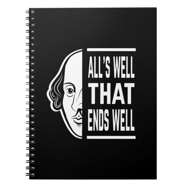 Cuaderno Todo está bien si acaba bien (Frente)