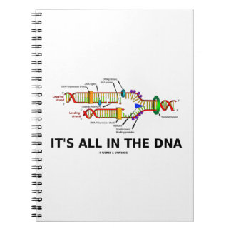 Cuaderno Todo está en el humor de la biología molecular del