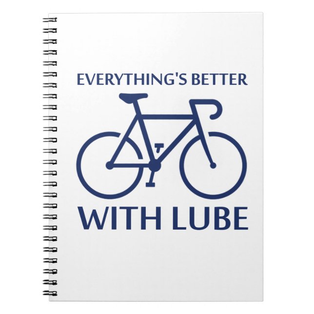 Cuaderno Todo está mejor con Lube (Frente)