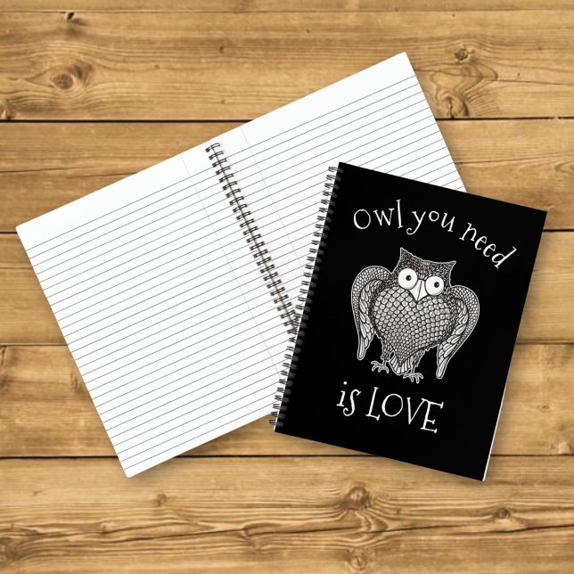 Cuaderno Todo lo que Necesitas Búho (Subido por el creador)
