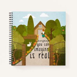 Cuaderno Todo lo que puedas imaginar es real