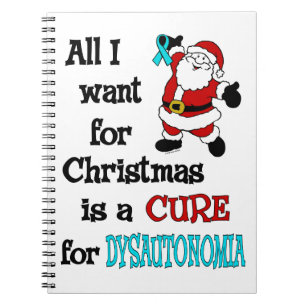 Cuaderno Todo Lo Que Quiero Para Navidades... Disautonomía