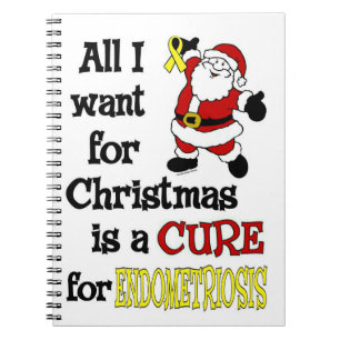 Cuaderno Todo Lo Que Quiero Para Navidades... Endometriosis
