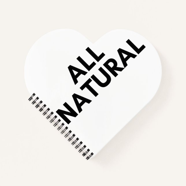 Cuaderno todo natural (Anverso)