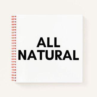 Cuaderno todo natural
