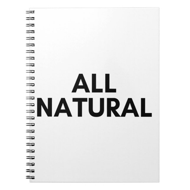 Cuaderno todo natural (Frente)