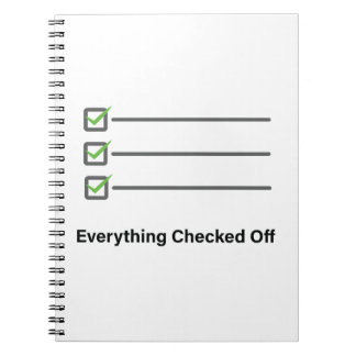 Cuaderno Todo Revisado Minimalista Productividad