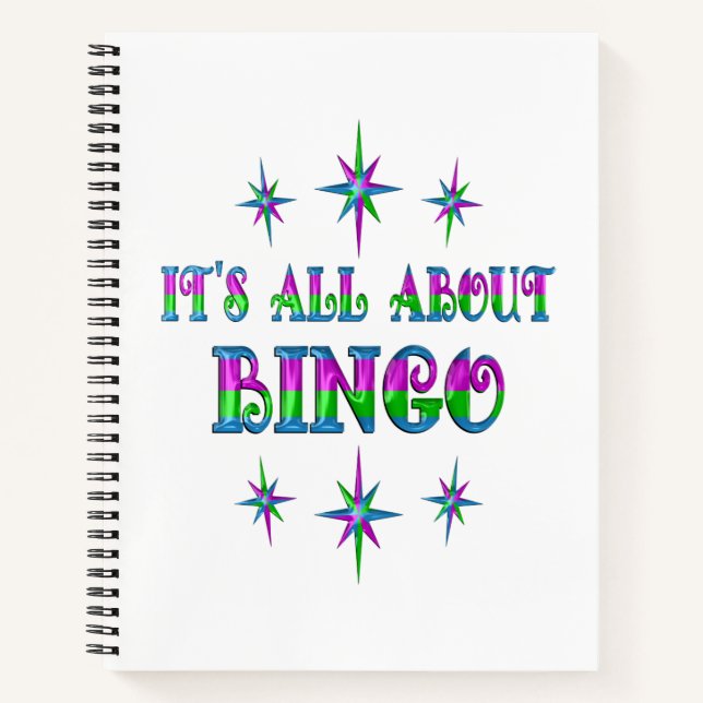 Cuaderno Todo sobre Bingo (Anverso)