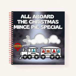 Cuaderno Todos a bordo del Navidad Mince Pie Special