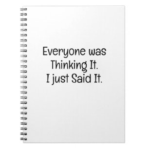 Cuaderno Todos lo estaban pensando