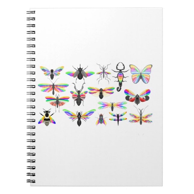Cuaderno Todos los bichos arcoiris (Frente)