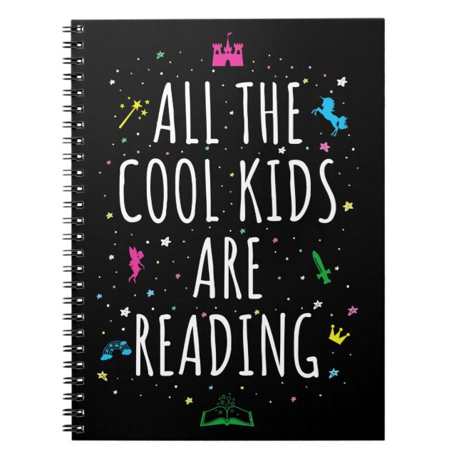 Cuaderno Todos los chicos cool están leyendo I (Frente)