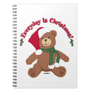 Cuaderno ¡Todos los días es Navidad! Oso de peluche de Navi