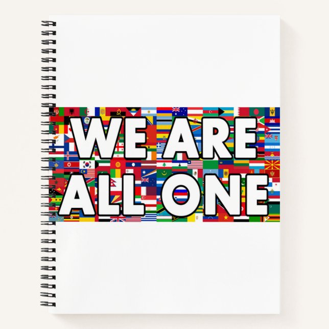 Cuaderno Todos Somos Uno (Anverso)