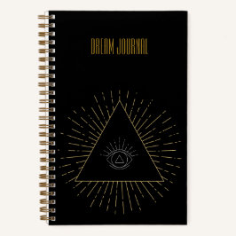 Cuaderno Todos viendo la vista | Dream Journal | Negro y or