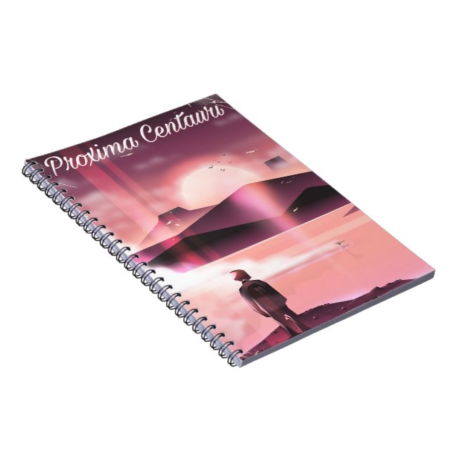 Cuaderno Todoterreno de ciencia ficción Próxima Centauri. (Lado Derecho)