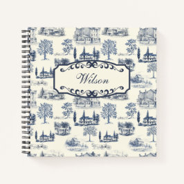 Cuaderno Toile arquitectónico personalizado