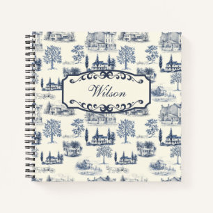 Cuaderno Toile arquitectónico personalizado