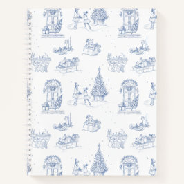 Cuaderno Toile Blue White Navidades