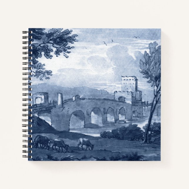 Cuaderno Toile Pastoral - Puente (Anverso)