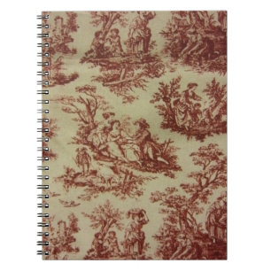 Cuaderno Toile rosado