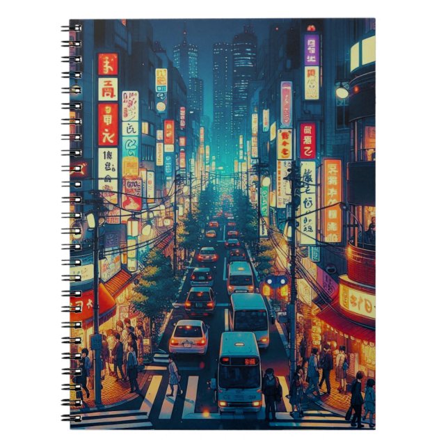 Cuaderno Tokio en movimiento (Frente)