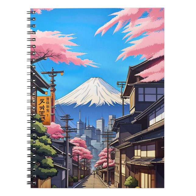 Cuaderno Tokio Mt Fuji  (Frente)
