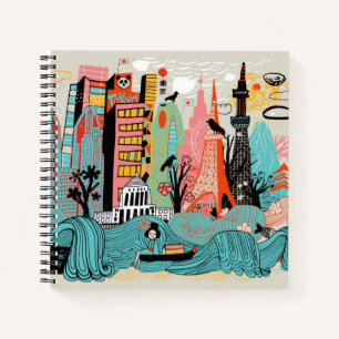 Cuaderno Tokyo Japan