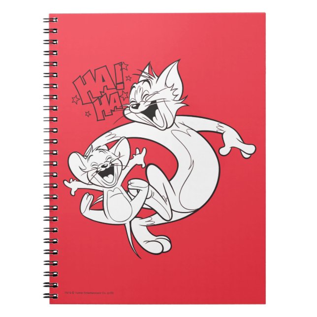 Cuaderno Tom Y Jerry | Tom Y Jerry Laughing (Frente)