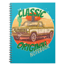 Cuaderno Toma de estilo clásico vintage original