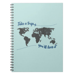 Cuaderno Toma un viaje, te encantará