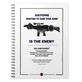 Cuaderno Tomando las armas - 2ª enmienda