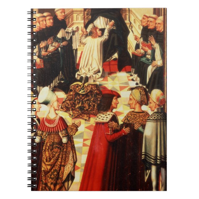 Cuaderno Tomás de Aquino que es recibido en el O dominicano (Frente)