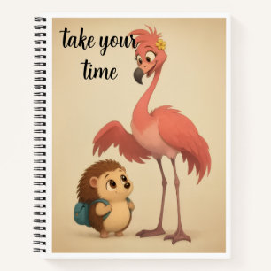 Cuaderno Tómate Tu Tiempo – Lindo Flamenco & Erizo I
