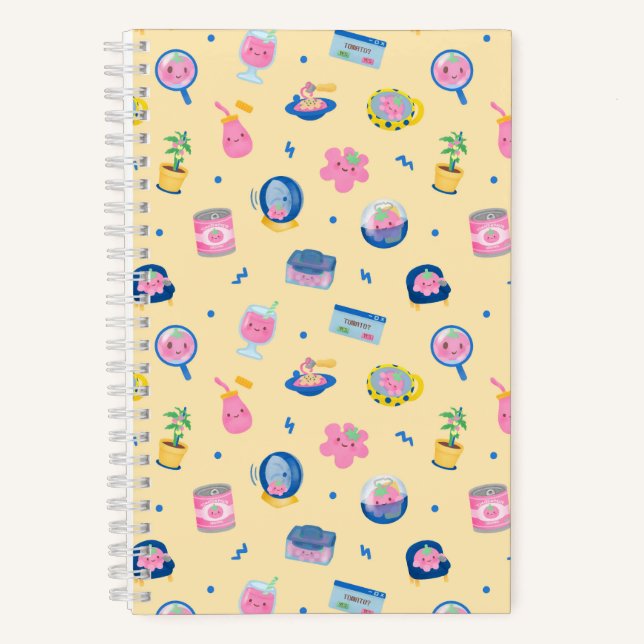 Cuaderno Tomate Vida Amarillo (Anverso)