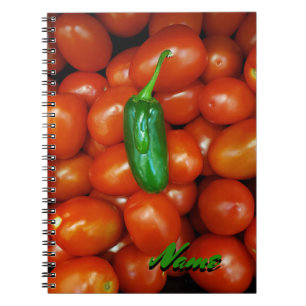 Cuaderno Tomates Guay calientes de Jalapeno