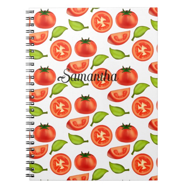 Cuaderno Tomates Y Leafas De Oregano (Frente)