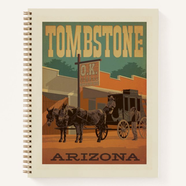 Cuaderno Tombstone, Arizona (Anverso)