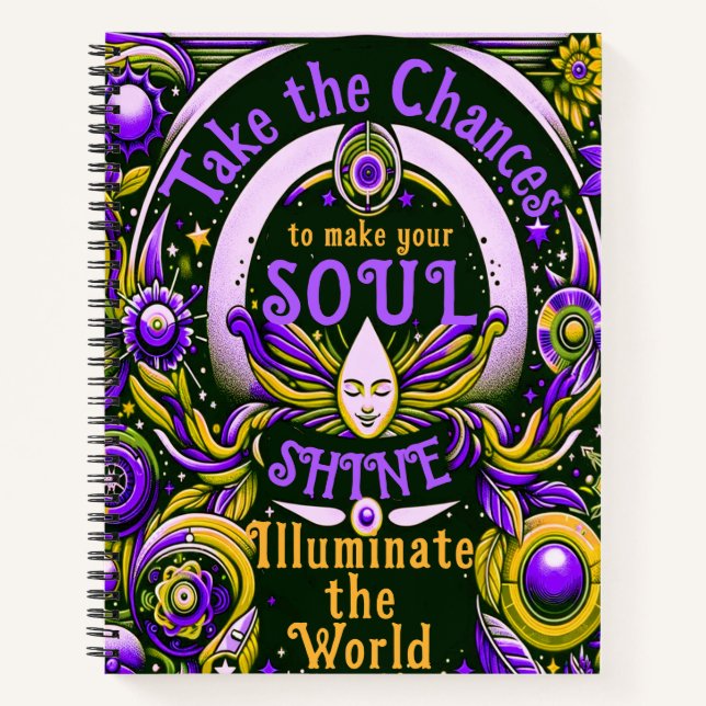 Cuaderno Tomen las posibilidades de hacer que su Soul Brill (Anverso)