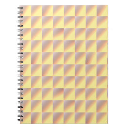 Cuaderno Tone-on-tone squares.