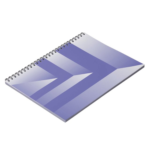 Cuaderno Tonos azul violeta (Lado Izquierdo)