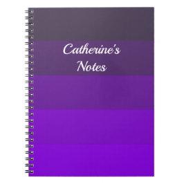 Cuaderno Tonos de púrpura