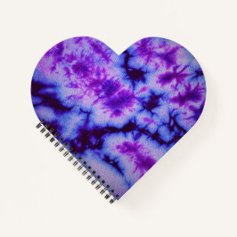 Cuaderno Tonos de tinte de abeto morado y azul