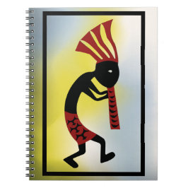 Cuaderno Tonos rojos y amarillos del bloc de notas Kokopell